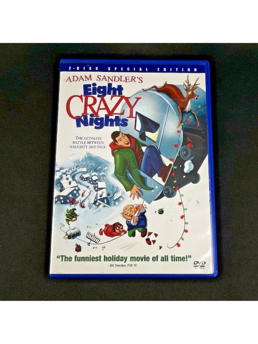 Eight Crazy Nights DVD Adam Sandler 2 Disc Special Edition